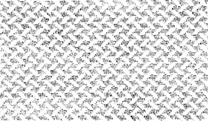 Vector fabric texture. Distressed texture of weaving fabric. Grunge background. Abstract halftone vector illustration. Overlay to create interesting effect and depth. Black isolated on white. EPS10.