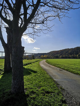 dirt road close to Muelheim Mintard