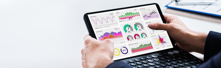 Predictive Analytics KPI Business Data Dashboard