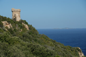 Fototapeta na wymiar Capo di Muro, Golfe d'Ajaccio en Corse