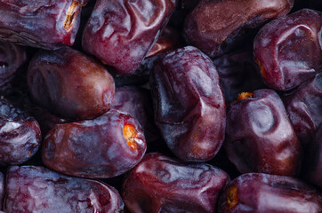 dried dates fruit macro, healthy sweet food