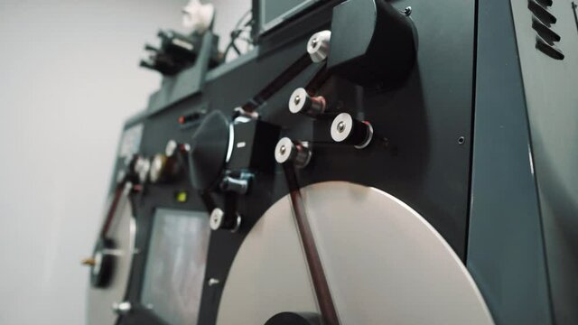 16 mm film tape on the muviola