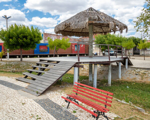 urban scene of the northeastern hinterland in the interior of Brazil