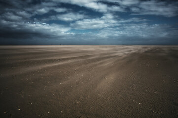 storm over the beach