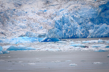 Closeup of glacier ice © atleetalie