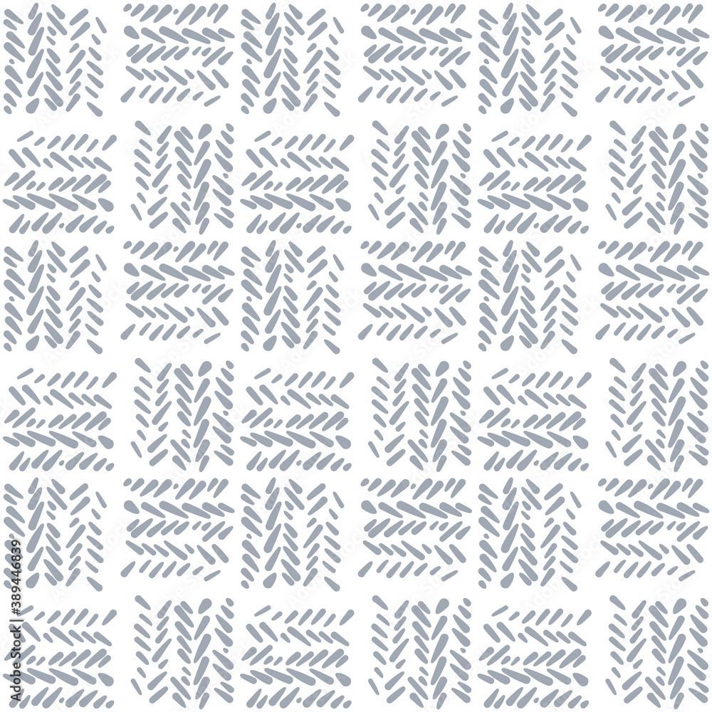 Aufkleber abstract seamless pattern on a white background. texture of soft blue threads.