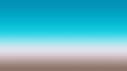 Combination of sea blue and brown solid color linear gradient background