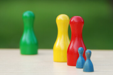 Spielfiguren Familie