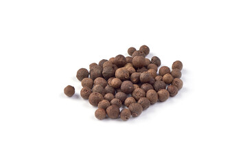 Allspice, isolated on white background