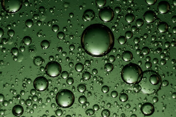 Macro oil and water multi colored abstract background