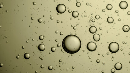 Macro oil and water multi colored abstract background