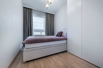 Fototapeta na wymiar Modern bedroom interior design