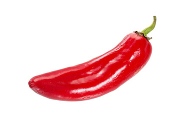 Chili pepper isolated on a white background Clipping Path