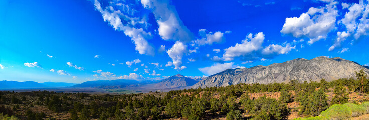 panorama of mountains