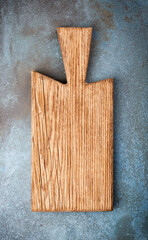 Empty cutting board Cutting Board on a old rustik table