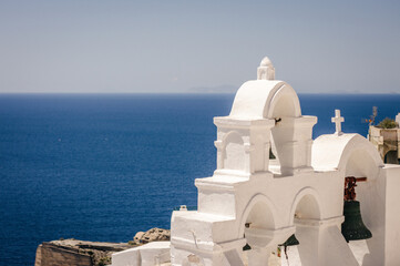 Landscape view in Santorini, Oia