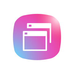 Multitasking - Mobile App Icon