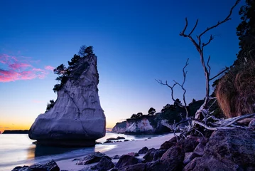  Morning at Cathedral Cove near Hahei, New Zealand © Martin