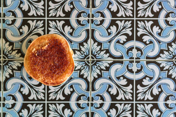 Traditional portuguese sweet cake called 