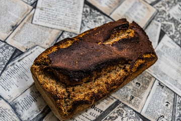 Pan de centeno hecho en casa