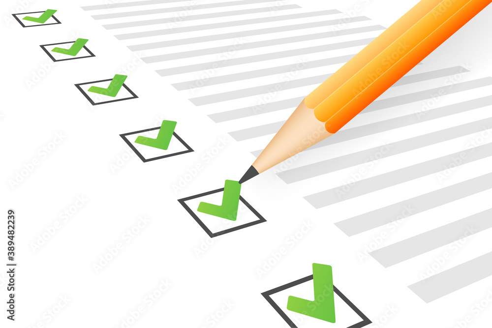 Poster clipboard with checklist icon. clipboard with checklist icon for web. vector illustration.