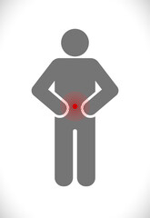 stomach pain icon