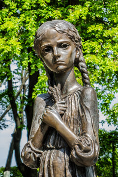 National Museum "Memorial to Holodomor victims" (2008) - Ukraine's national museum and an excellent center devoted to the victims of the Holodomor of 1932-1933. Kyiv (Kiev), Ukraine. May 1, 2016.