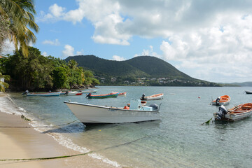 Fototapeta na wymiar Martinique Harbour