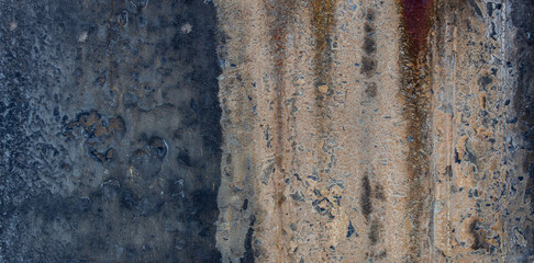 texture of rust on old grunge metal surface background
