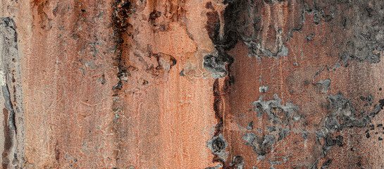 texture of rust on old grunge metal surface background