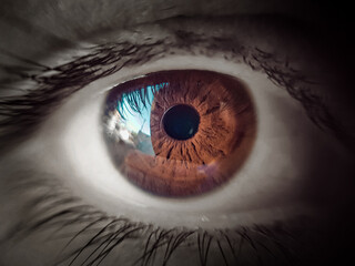 Ojos de una mirada penetrante