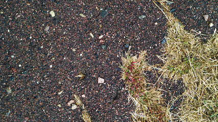 Tarmac Texture. Horizontal Abstract Background. 