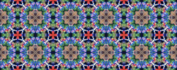 Tie Dye Shirt. Tie-Dye Ink Textile.  Black, Green 