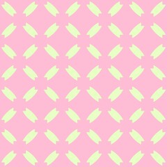 Yellow and pink vintage, retro simple beauty pattern