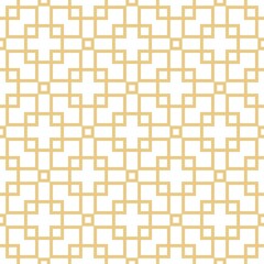 Golden and white  pattern with simple geometric ornate for brand, product, gift or card background