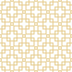 Golden and white  pattern with simple geometric ornate for brand, product, gift or card background