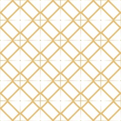 Golden and white  pattern with simple geometric ornate for brand, product, gift or card background
