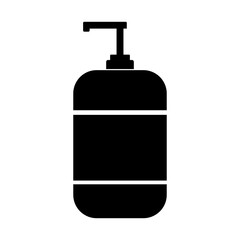 hand sanitizer icon isolated sign symbol vector illustration, high quality black style vector icon