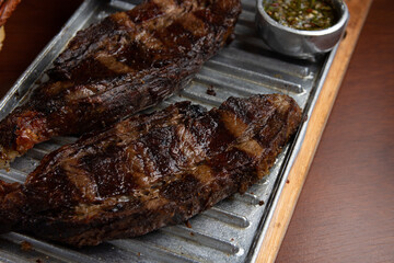 Entraña a la parrilla