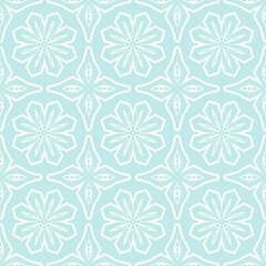 Blue pattern, simple texture for young boy invitation card, beautiful flat geometric, floral cover background