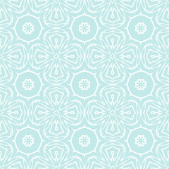 Blue pattern, simple texture for young boy invitation card, beautiful flat geometric, floral cover background