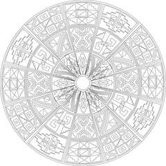 Ancient Background Illustration