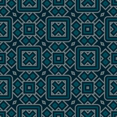 Blue, pattern geometric design for business card, invitation, template cover design