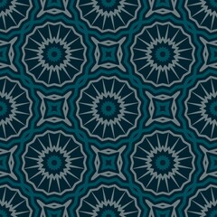 Blue, pattern geometric design for business card, invitation, template cover design