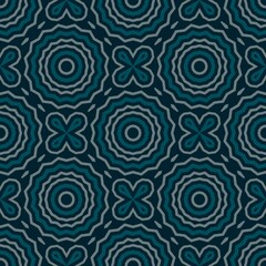 Blue, pattern geometric design for business card, invitation, template cover design