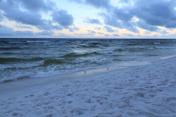 Obraz premium Wonderful ocean coastline view from the Gulf of Mexico