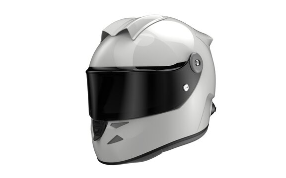 F1 Racing Helmet Mockup