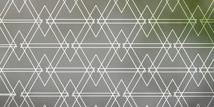 Light Gray vector pattern with lines, triangles.