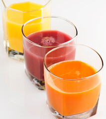 Fresh Fruit And Vegetable Juice