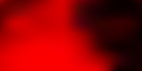 Dark red vector blur backdrop.